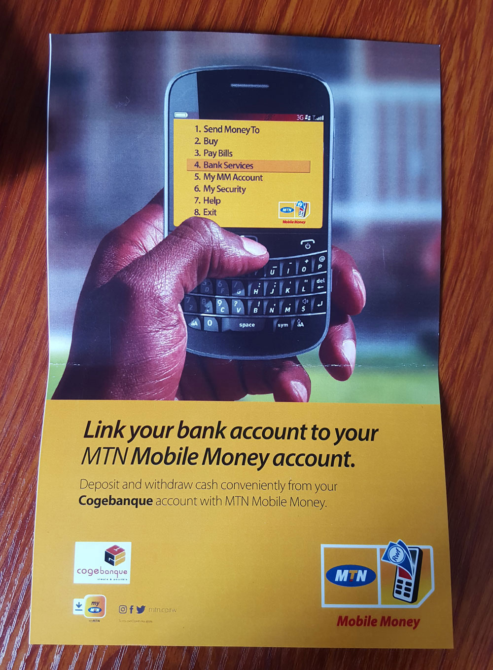 Ababitsa muri Cogebanque bazoroherwa gukoresha amafaranga yabo kuri Mobile Money