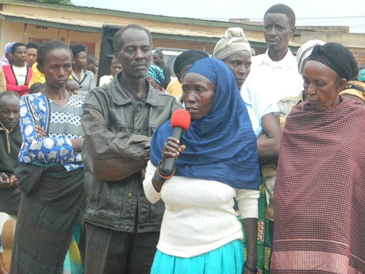 Abaturage babwiye umuyobozi w