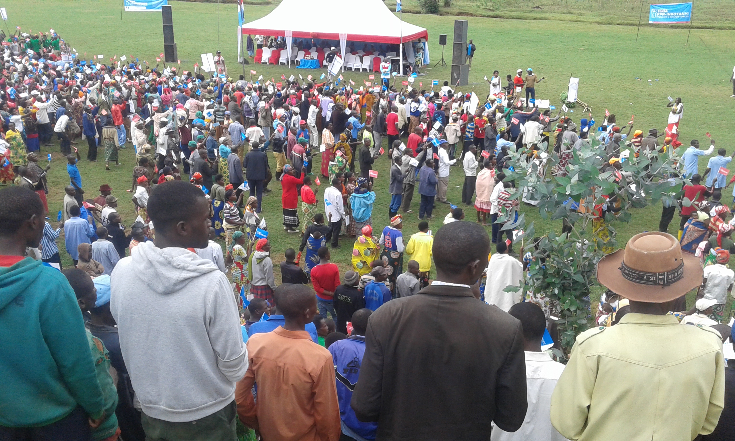 Mu kwamamaza FPR-Inkotanyi ubwitabire buba buri hejuru 