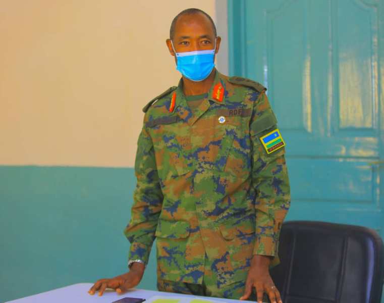 Umuyobozi mukuru wa APR Fc Maj Gen MUBARAKH Muganga.