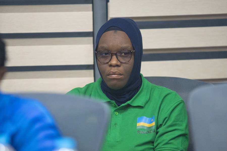 Muganga w'ikipe y'Igihugu y'abagore Sauda Nzayisenga