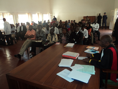 Urubanza rwari rwitabiriwe n'abantu benshi