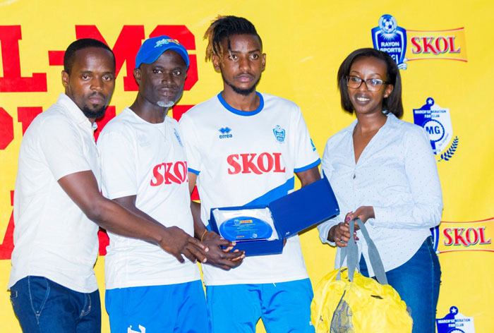 Mugheni yatowe nk'umukinnyi w'ukwezi kwa Mutarama 2020 wa Rayon Sports muri uyu mwaka w'imikino