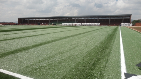 Ikibuga cya sitade Muhanga.