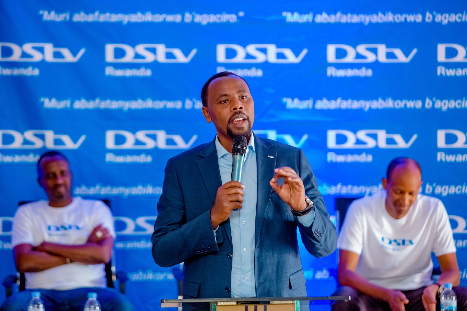 Muhirwa yashishikarije abatanga serivisi za DStv gutanga serivisi z'indashyikirwa mu rwego rwo gufasha abakiriya kubona ibyiza bibanyuze