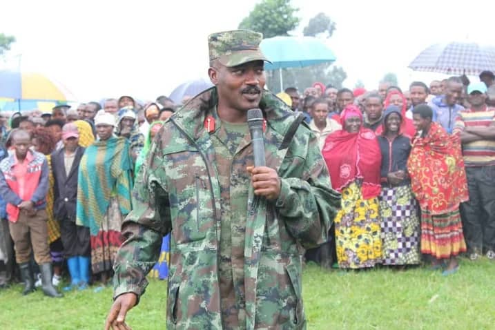 Muhizi Pascal yazamuwe mu ntera ahabwa ipeti rya Brigadier General