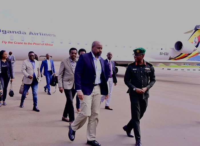 Gen. Muhoozi Kainerugaba ari mu Rwanda