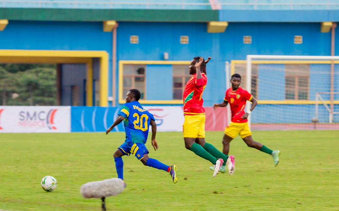 Muhozi Fred ajya gutsinda igitego