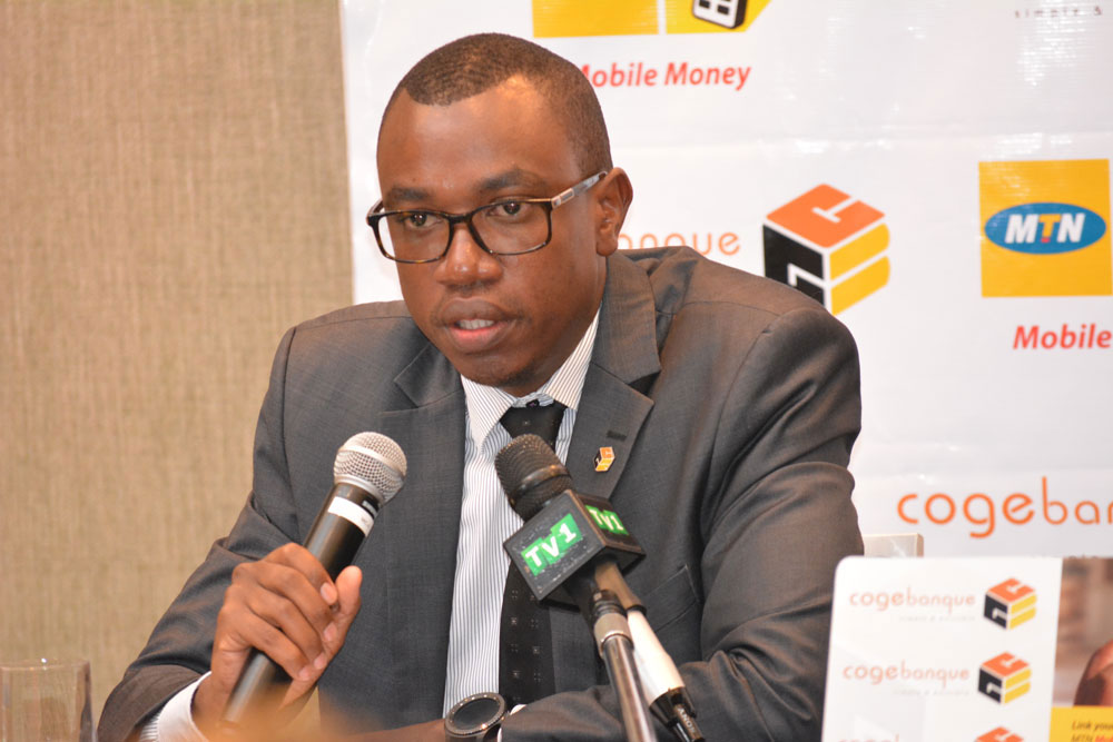 Mujyambere Louis de Montfort ushinzwe kwiga imishinga y'iterambere rya banki ya COGEBANQUE