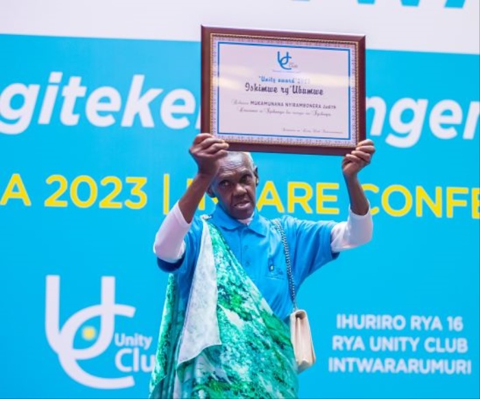 Mukamunana Nyirambonera Judith yashimiwe kwita ku bana b'Abatutsi bari bamuhungiyeho