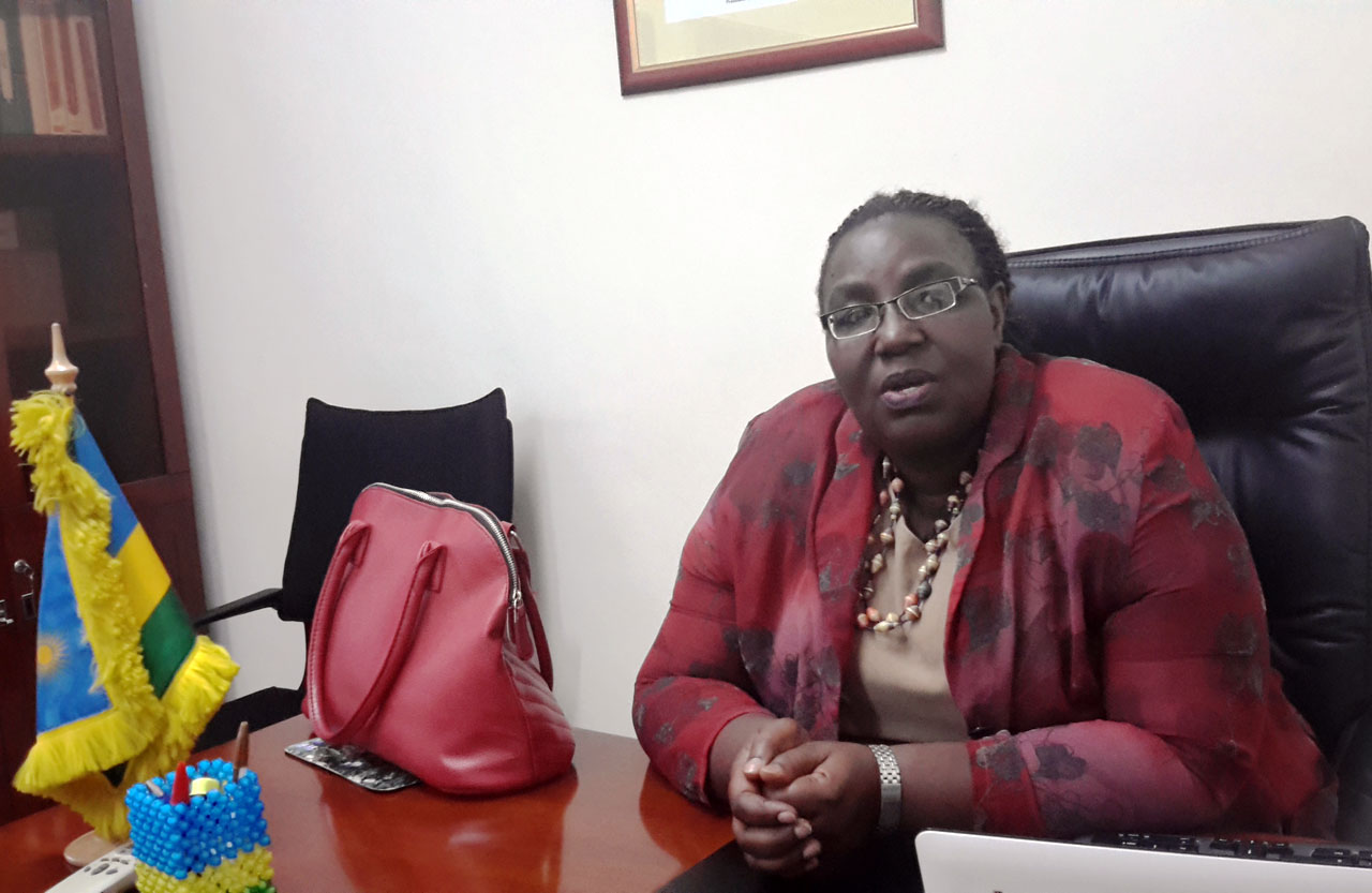 Mme Seraphine Mukantabana, umuyobozi w