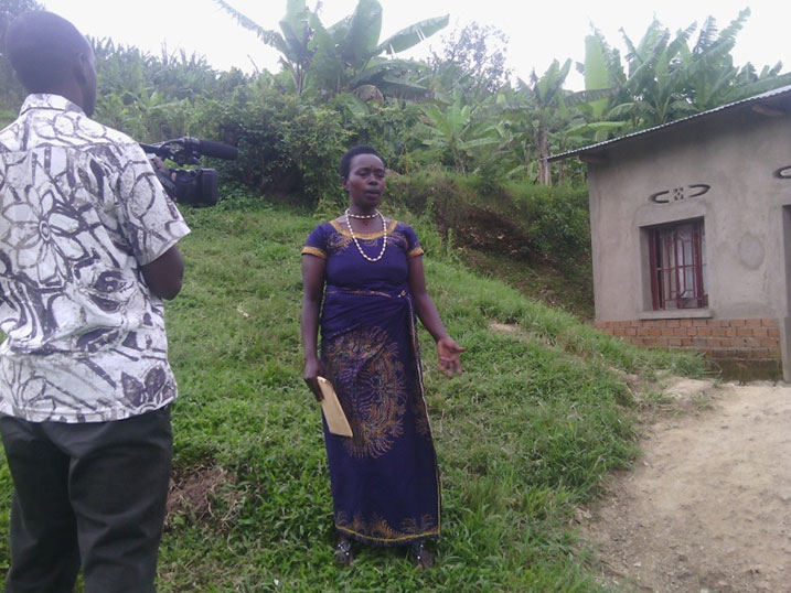 Mukantaganzwa avuga ko ubu amaze kwiteza imbere.