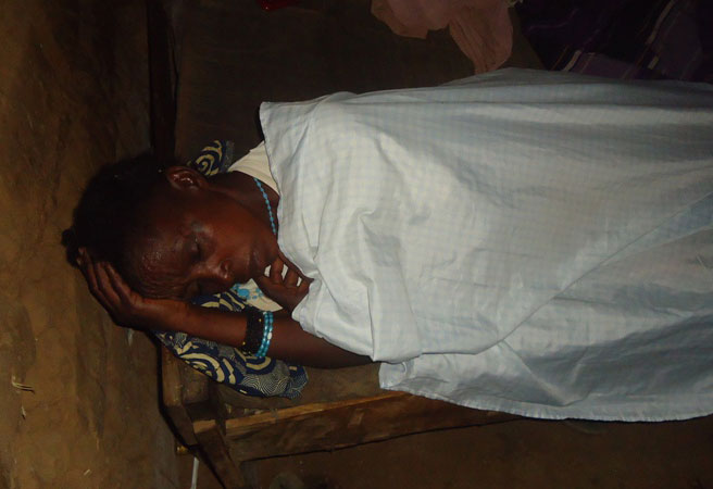 Mukarusine arwariye iwe kubera ko nta mutuelle afite.