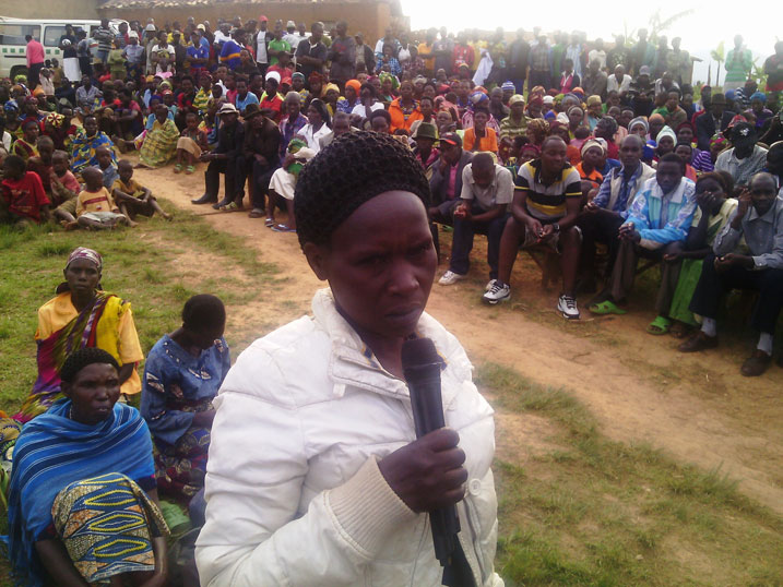 Mukasarasi Olive wo mu murenge wa Nyarusange avuga ko atararangirizwa urubanza kuva muri 2004.