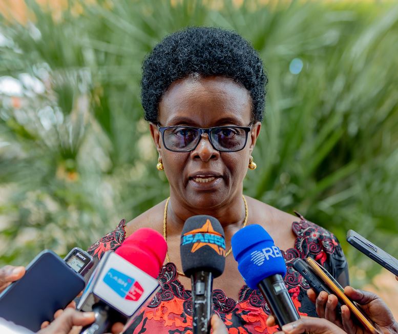 Perezida wa Komisiyo y'Uburenganzira bwa muntu mu Rwanda, Mukasine Marie Claire