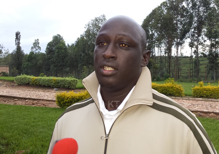 Visi Perezida w'Inama Njyanama y'Akarere ka Nyaruguru, Mungwakuzwe Yves, yakurikiranaga iyi mikino.