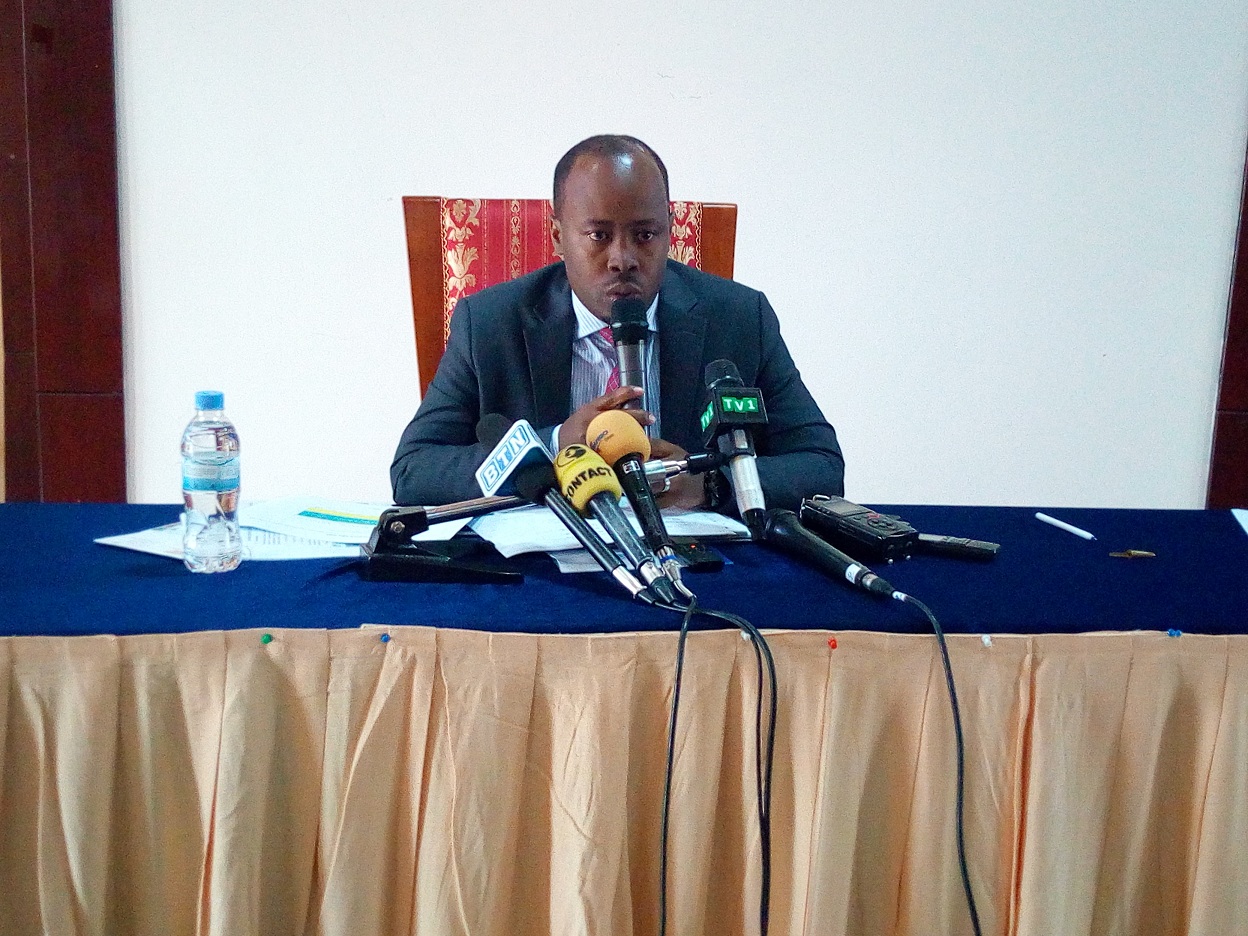 Murenzi Raymond, umuyobozi mukuru wa RSB mu kiganiro n'abanyamakuru