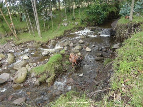 Muri uyu mugezi niho umurambo wabonetse.