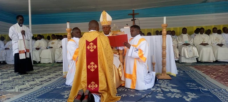 Musenyeri Vincent Harolimana ni we wayoboye uwo muhango