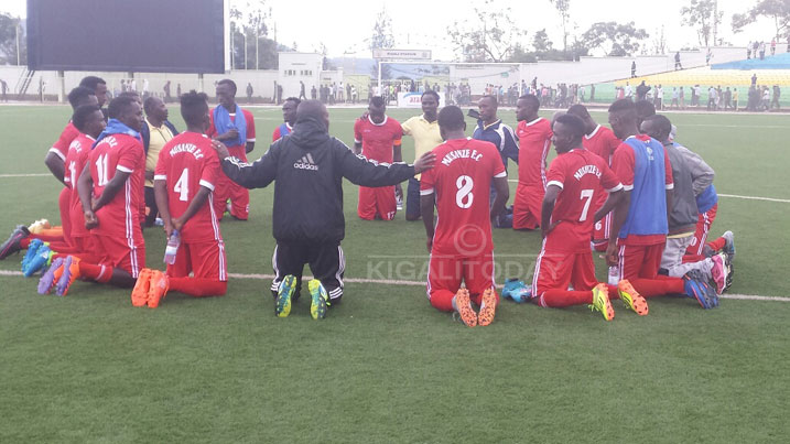 Musanze isega nyuma y'umukino