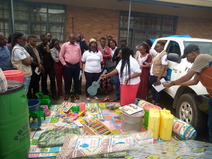 Bimwe mu bikoresho bigiye guhabwa abana barererwa mu bigo mbonezamikurire