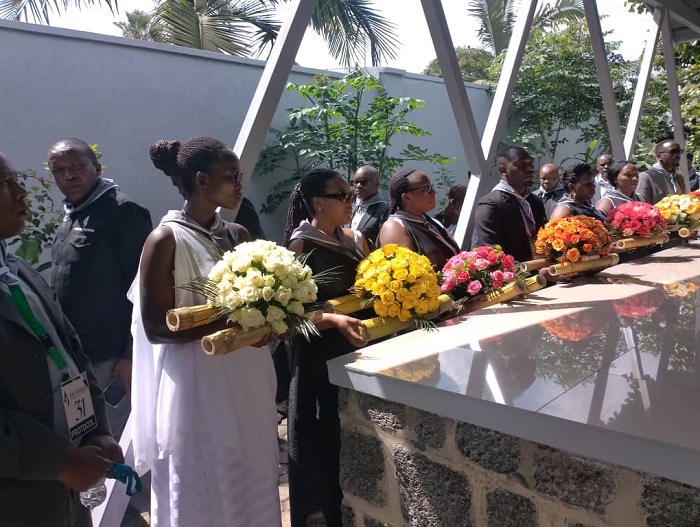 Bashyize indabo ku mva yo ku Rwibutso rwahoze ari Cour d