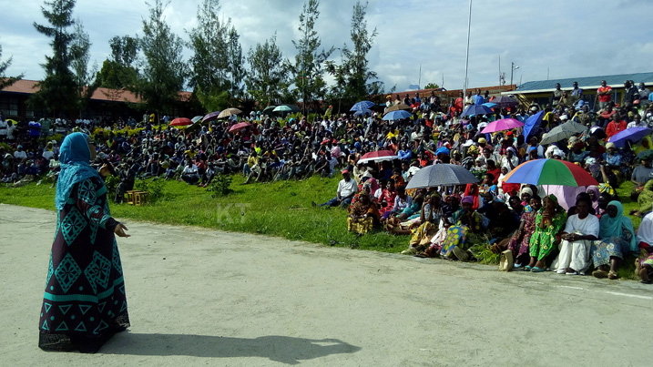 Vice president wa Sena Harerimana Fatuma, avuga ko adashidikanya kuburyo abatuye mu karere ka Musanze by