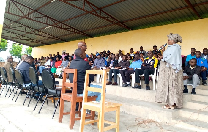 Ibiganiro byitabiriwe n'abayobora ibigo by'amashuri n'abarimu 