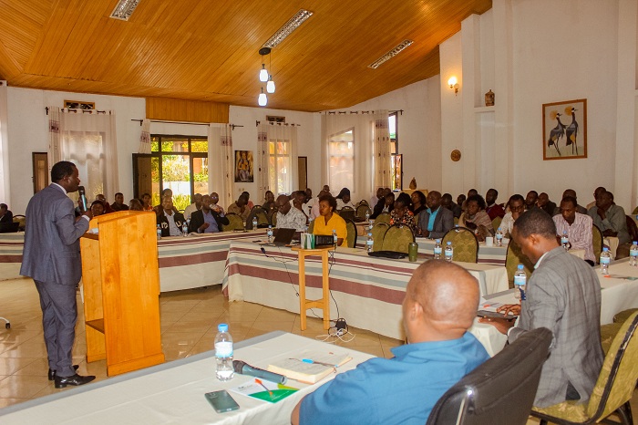 Meya Nsengimana yagaragarije abafatanyabikorwa b'akarere zimwe mu mbogamizi zidindiza iterambere ryako