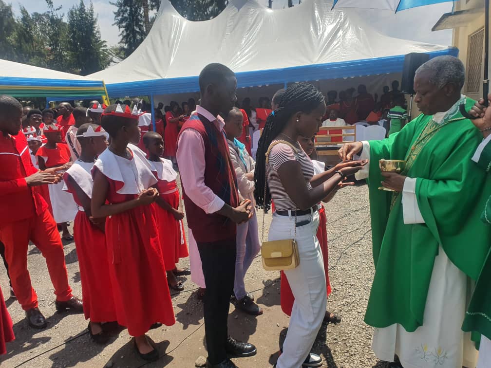 Bishimiye gusomerwa Misa aho barwariye mu Bitaro bikuru bya Ruhengeri