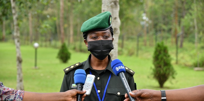 Cap. Epiphanie Uwintije yavuze ko bazashyira umurava mu gukurikirana inyigisho bazahabwa 