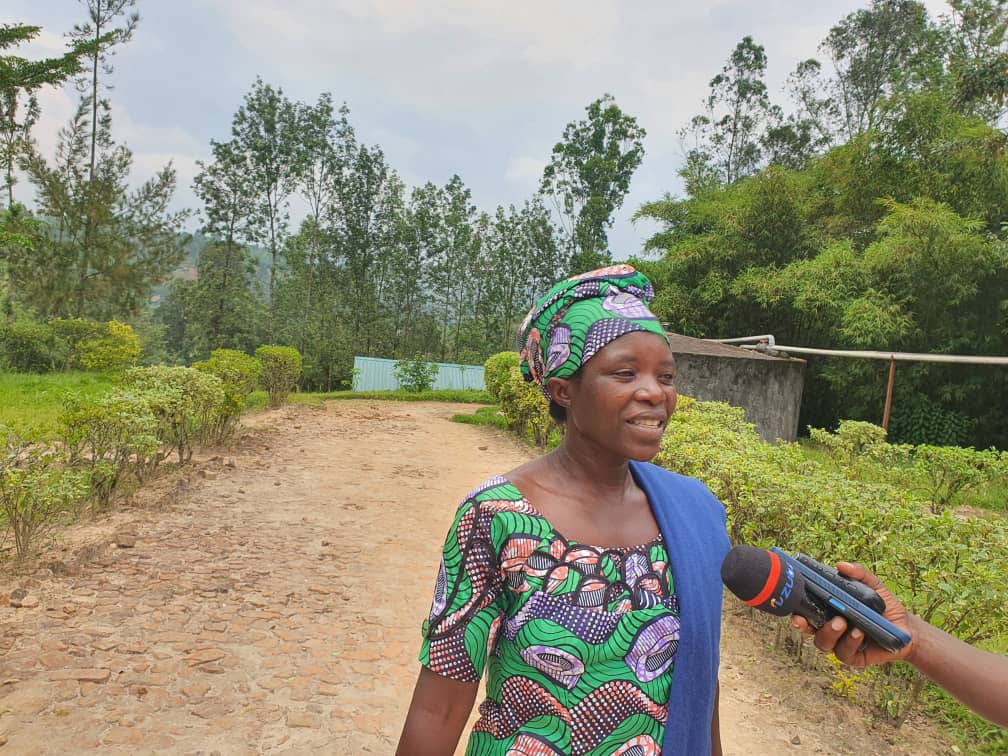 Umwe mu bafite abana bavuye mu igwingira