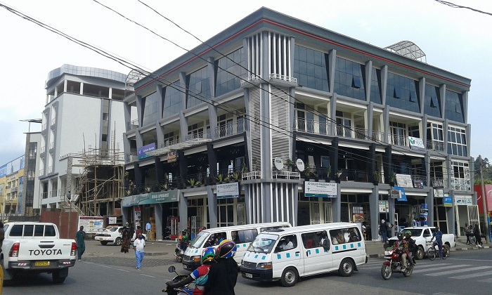 Mu mujyi wa Musanze inyubako z'amagorofa zikomeje kuhuzura ku bwinshi