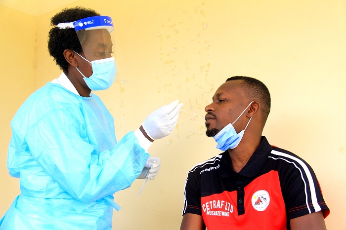 Batangiye imyitozo nyuma y'icyumweru bapimwe COVID-19