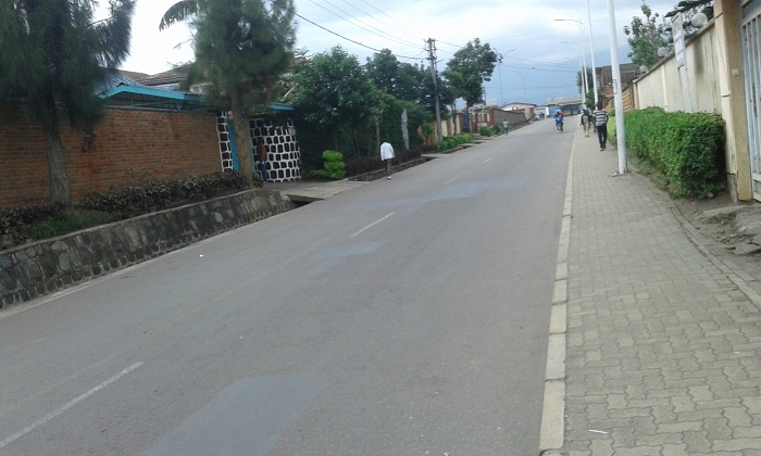 Mu makaritsiye imihanda ikomeje kubakwa