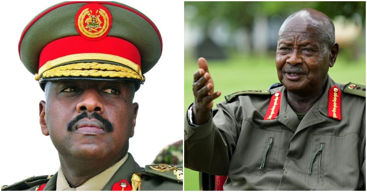 General Muhoozi Kainerugaba yashimiye se wamuzamuye mu ntera