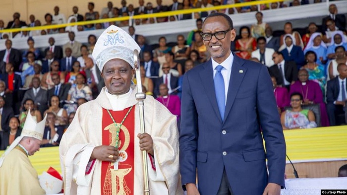 Ibirori byo kwimika Musenyeri Kambanda muri Arikidiyosezi ya Kigali, byitabiriwe na Perezida wa Repubulika Paul Kagame