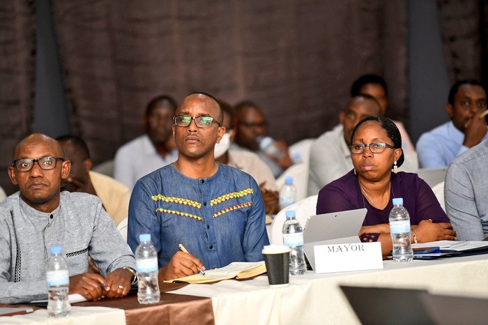 Meya Richard Mutabazi na bagenzi be bavuze ko uwo mwiherero ari ingirakamaro