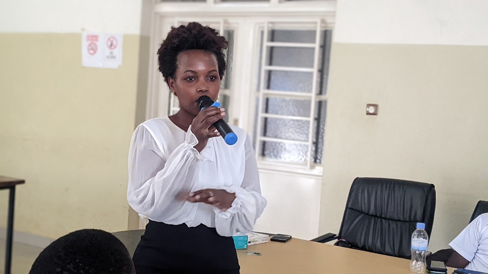 Mutesi Trace Trada utuye mu Bwongereza, umwe mu bagize uruhare mu gutangiza umuryango Geraldine Trada Foundation