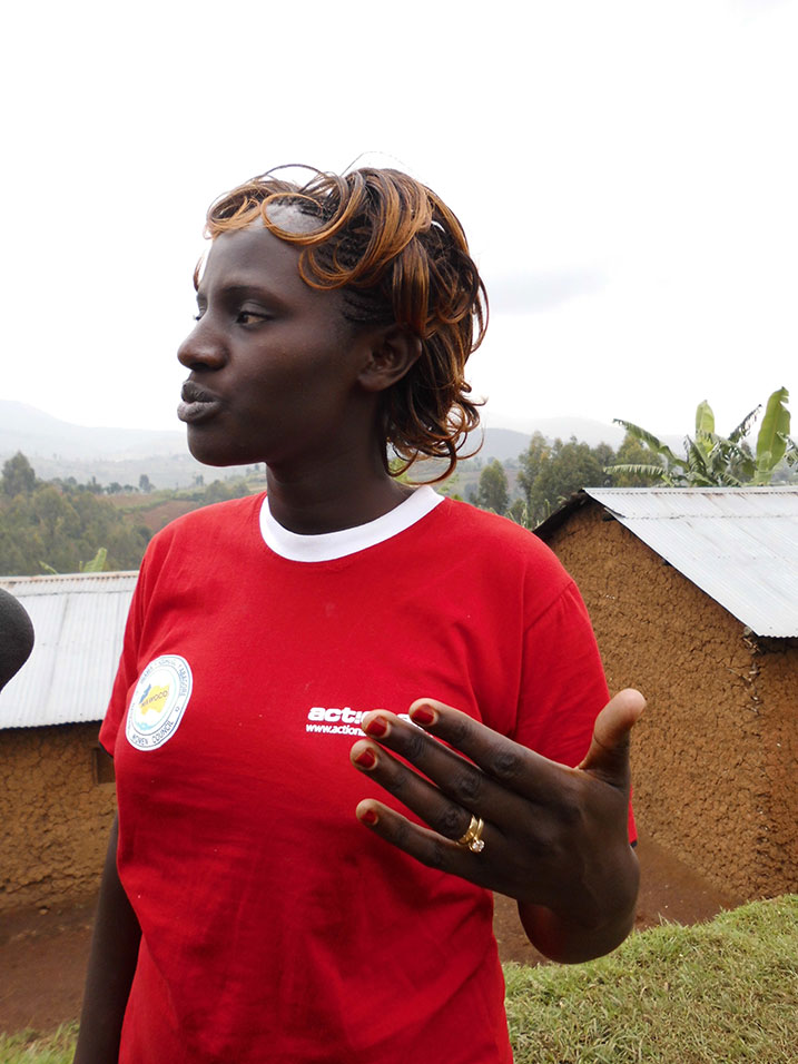 Mushimire uhuza ibikorwa bya CNF Nyaruguru avuga ko bazakomeza gukora ubukangurambaga ku isuku.