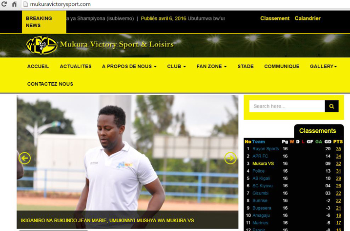 Uru rubuga rwa Mukura VS y'i Huye ni urwo gushimwa