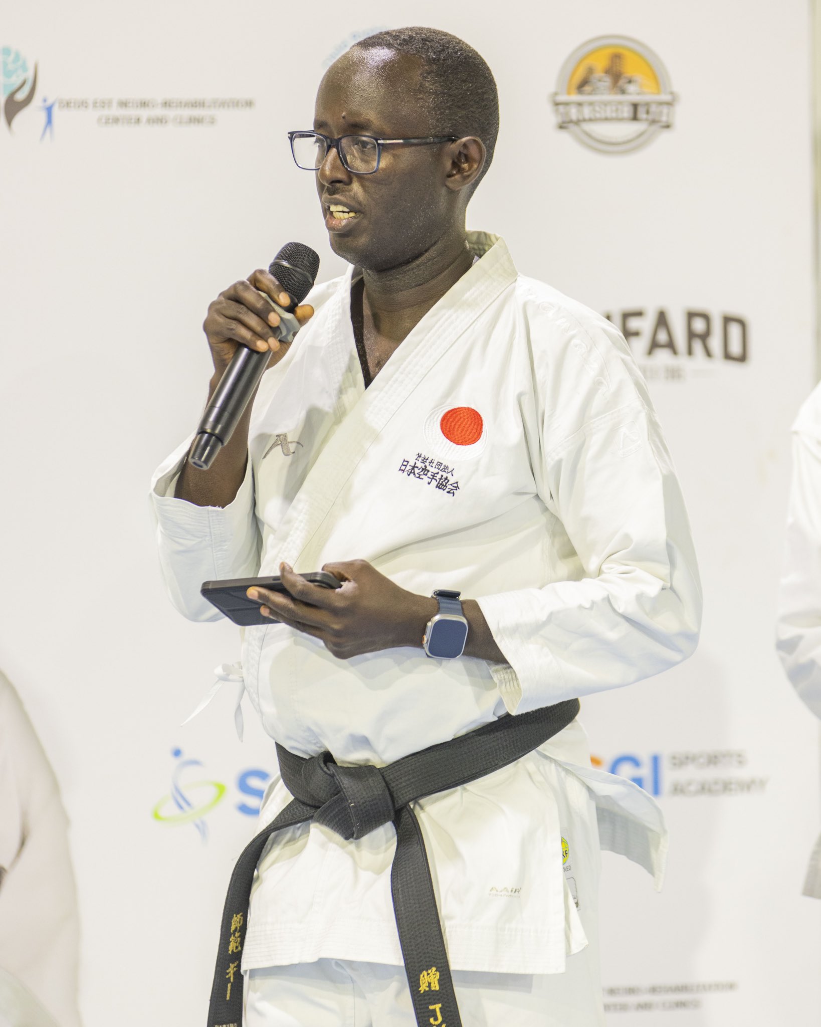 Mwarimu Rurangayire Guy Didier akaba n'umuyobozi wa JKA-Rwanda