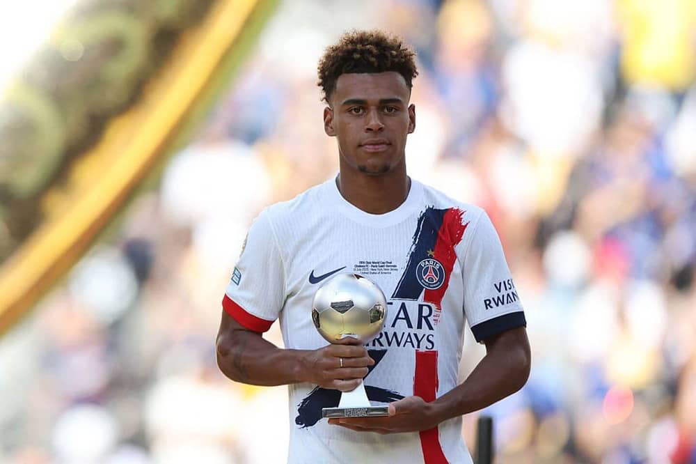 Désiré Doué yabaye umukinnyi mwiza w'irushanwa ukiri muto