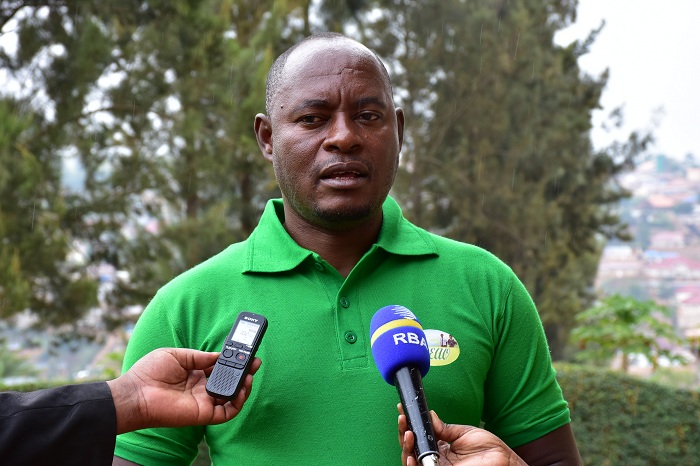 Nahayo Vincent uyobora umuryango REAO avuga ko gutoza urubyiruko kwita ku bidukikije ari ingenzi