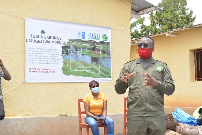 Umuyobozi wa Nature Rwanda Dusabimana Jean Claude