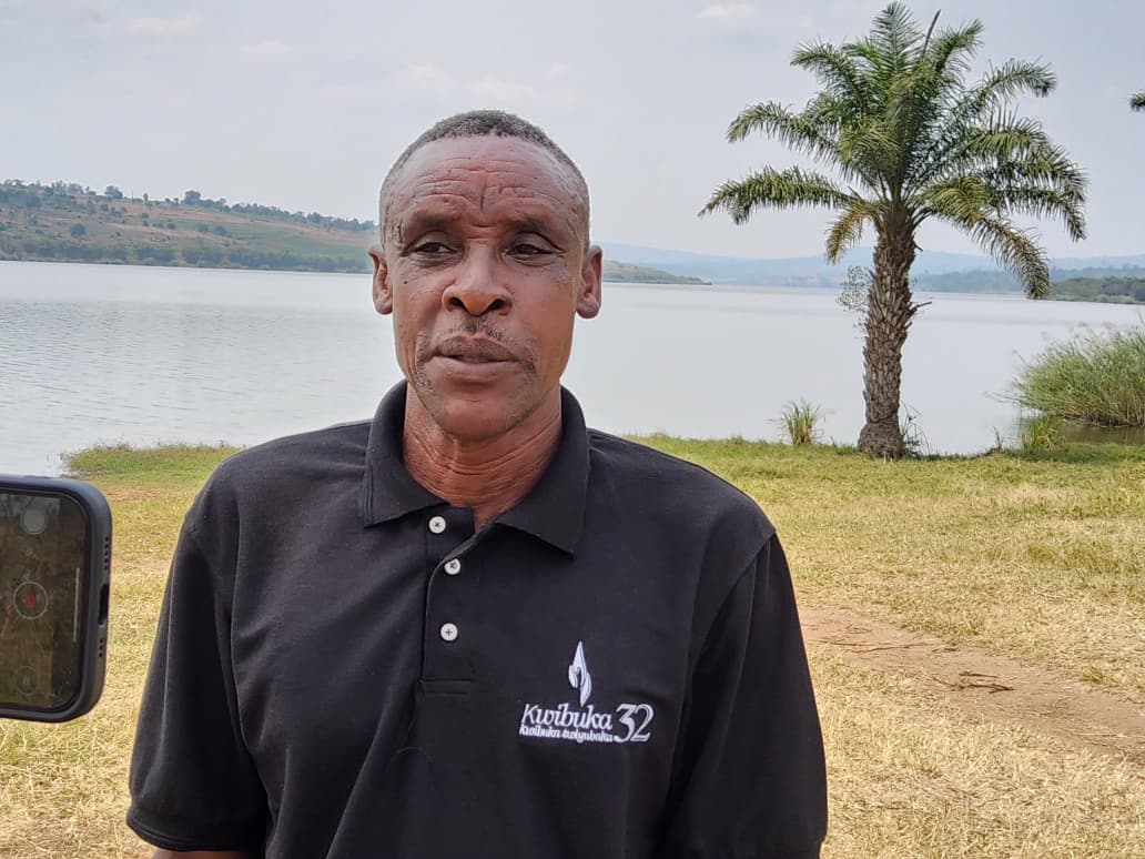 Ndagijimana Anastase uhagarariye IBUKA mu Murenge wa Gahanga