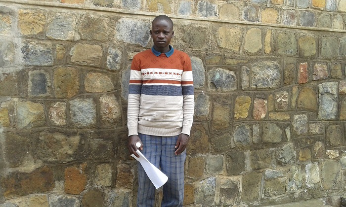 Ndayisaba Innocent arasaba ubufasha bwo kuvuza umwana we