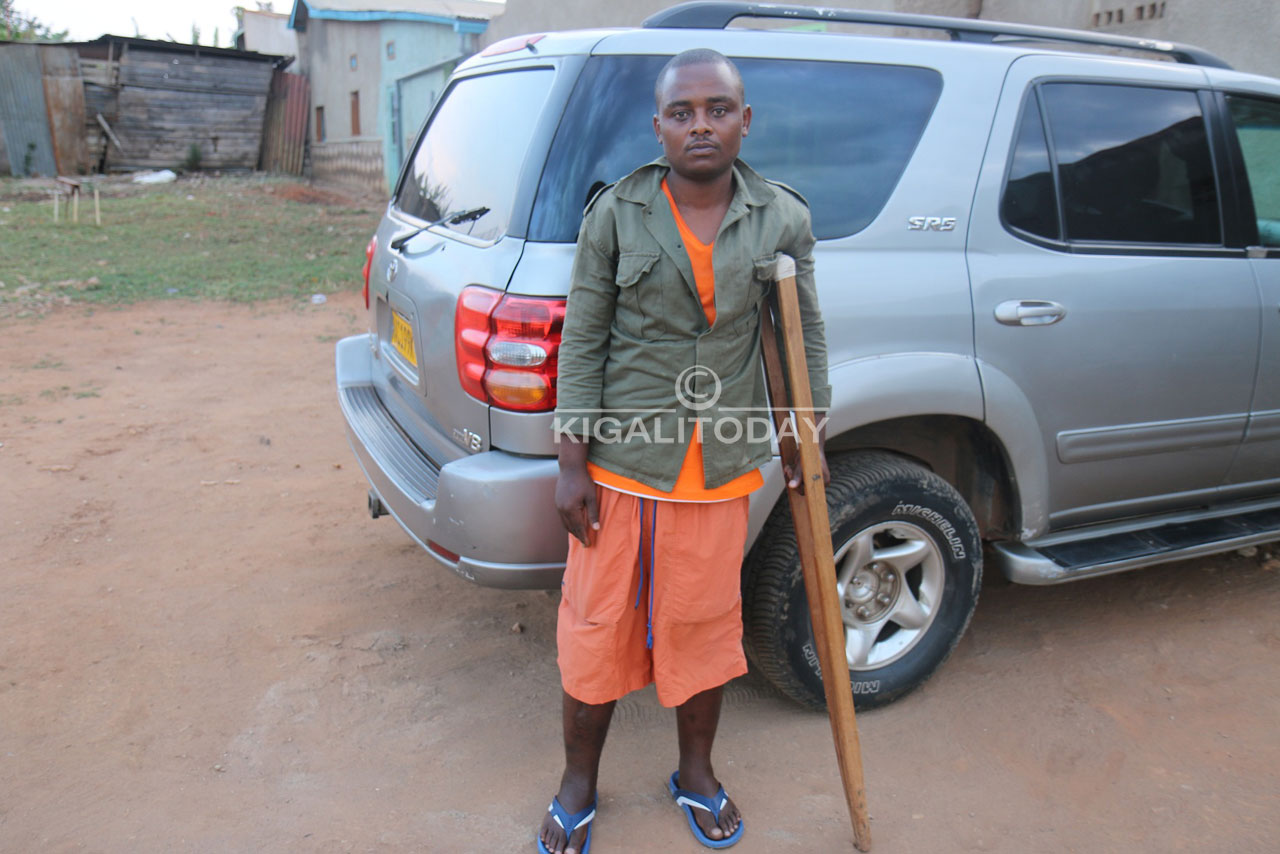 Ngiruwonsanga usanganywe imvune yishimiye guhabwa ubwisungane mu buvuzi ubu ngo agiye kwivuza akire neza