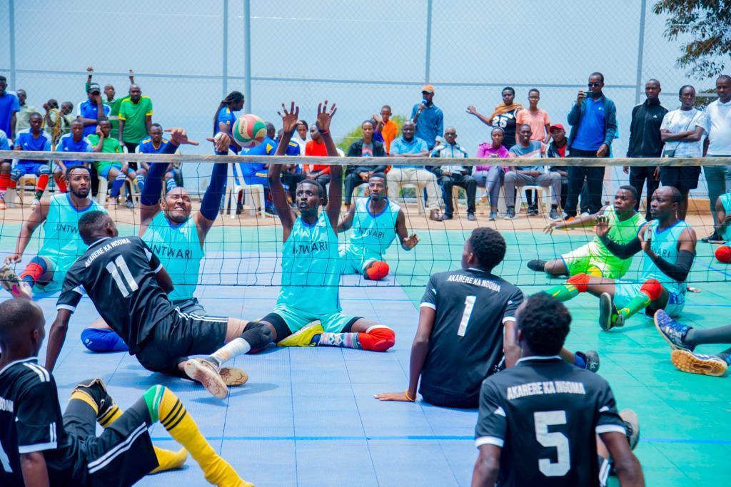 Ikipe y'Akarere ka Ngoma ubwo yari ihanganye n'Intwari za Gasabo