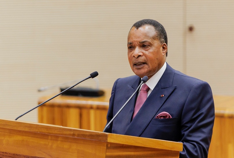 Perezida Sassou Nguesso ageza ijambo ku Nteko Ishinga Amategeko imitwe yombi